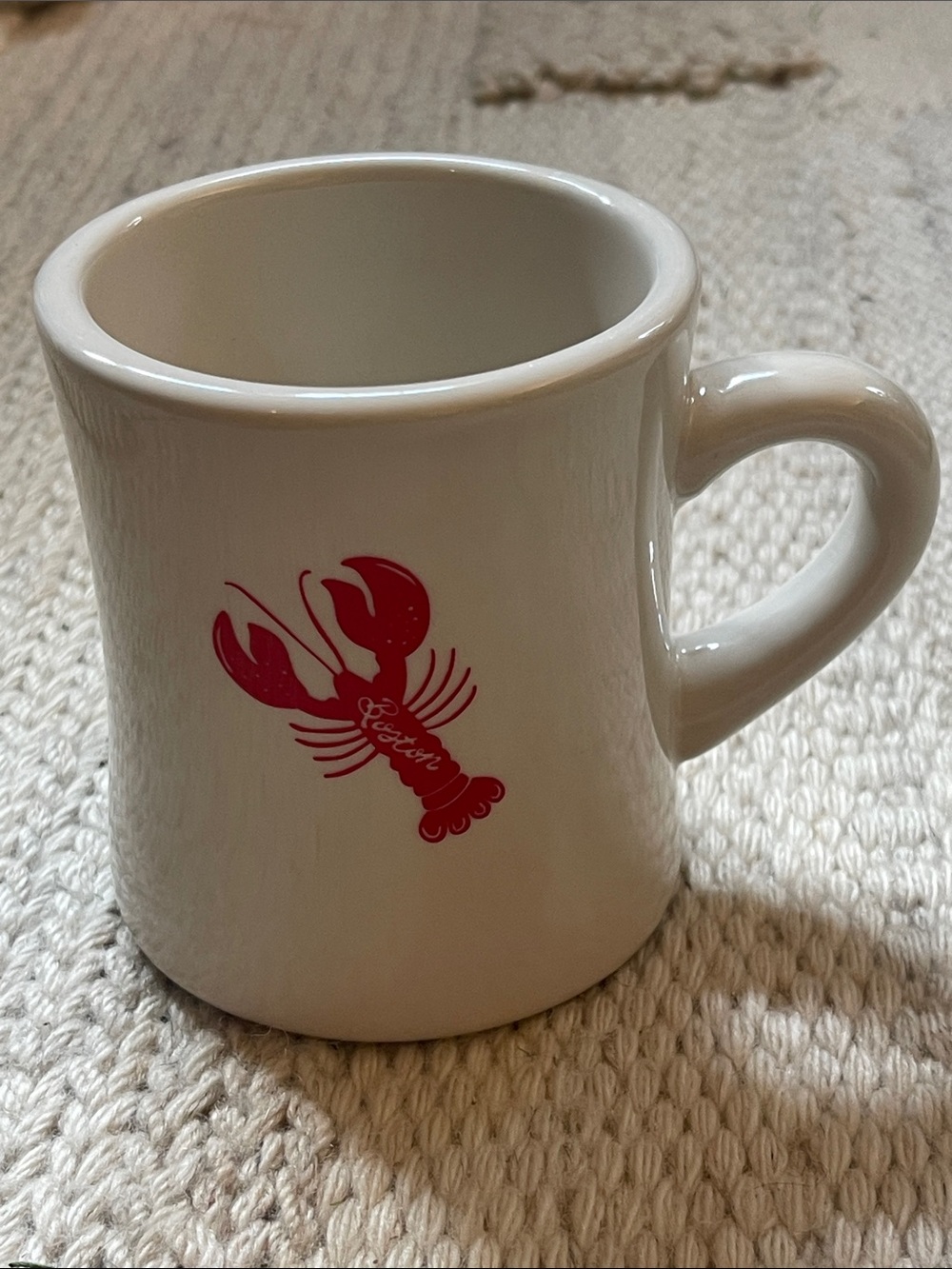 Cute Boston Lobster Mug by Alice & Wonder for Anthropologie.